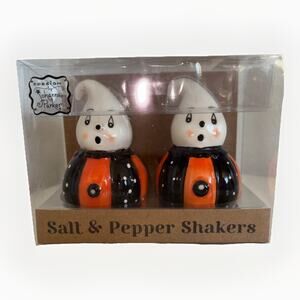 Johanna Parker Ghost Peep JackoLantern Pumpkin Salt Pepper Shakers Halloween